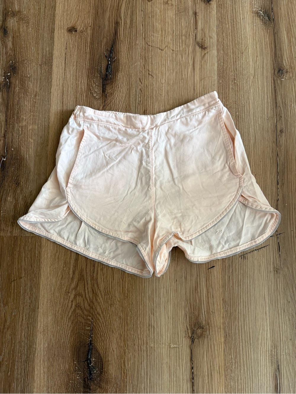 lululemon athletica Pale Peach Running Shorts